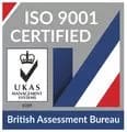 ISO 9001 certified logo