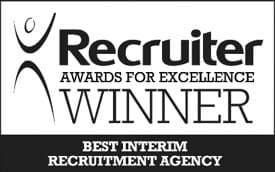 Recruiter winner logo